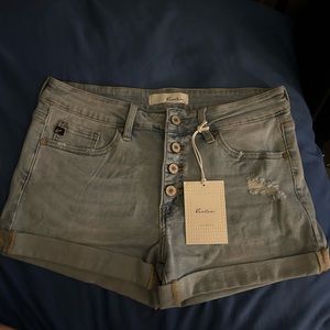 2/$15 Size 30 Kancan high waisted shorts new with tags.